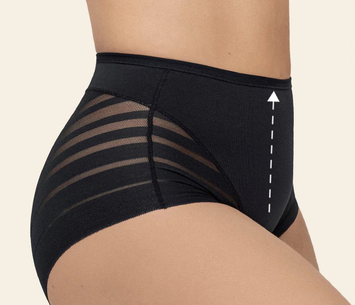 High-waisted design